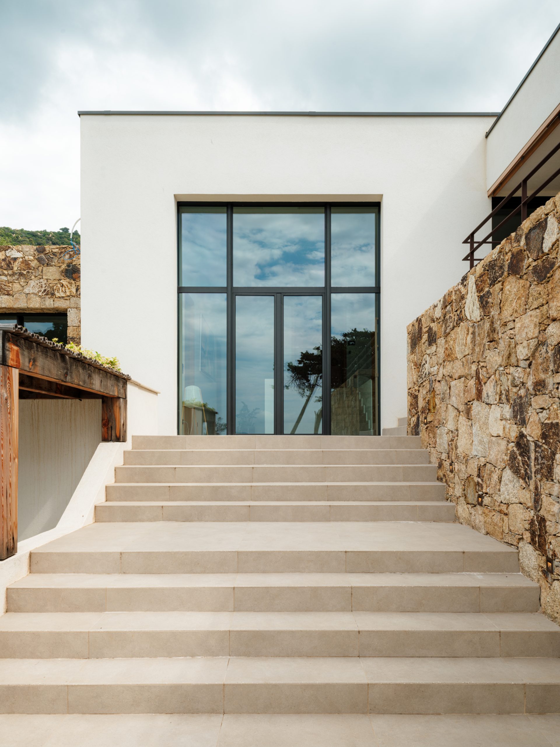 Construction de la Halle des Sports à Ajaccio